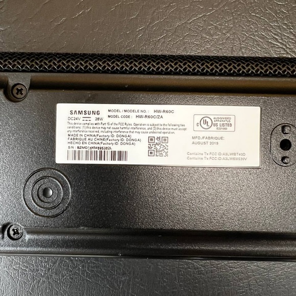 Samsung HW-R60C Soundbar - Soundbar Only - Pre-Owned - Picture 5 of 6